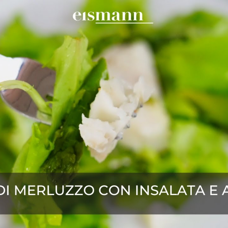 Ricetta: Filetto di merluzzo con insalata e asparagi