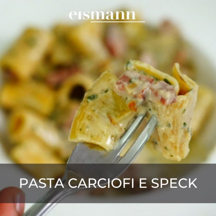 Ricetta: Pasta Carciofi e speck