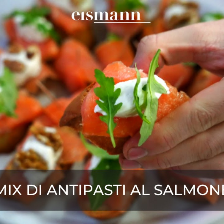 Ricetta di Natale: Mix di antipasti al salmone